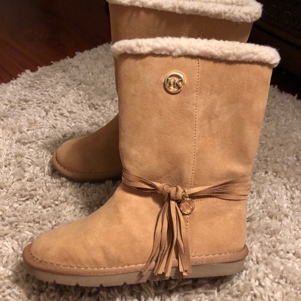 MK Michael Kors Girls Boots Size 3